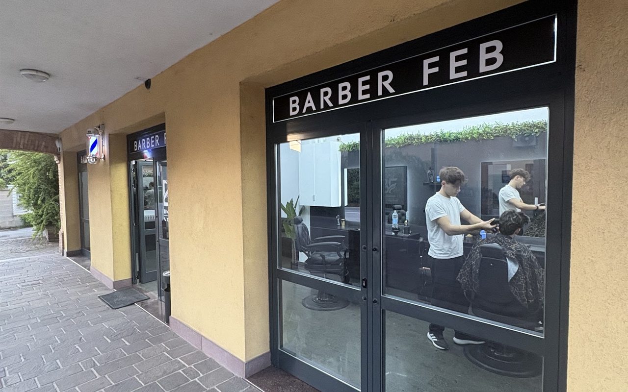 Ingresso Barber FEB in Via Canaletto 1